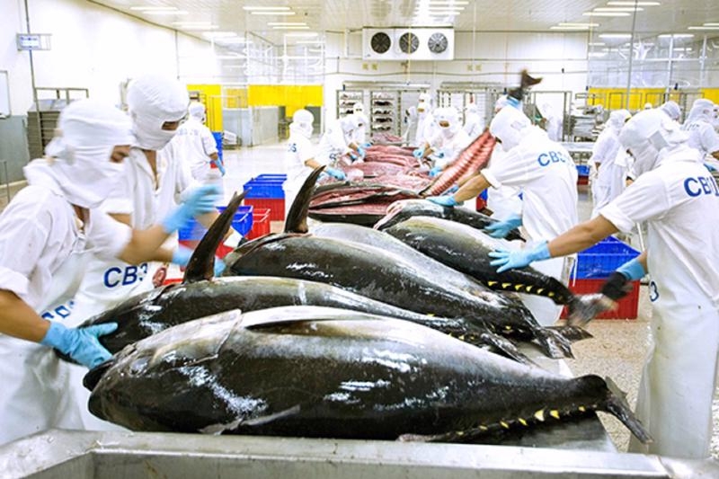 January seafood exports down