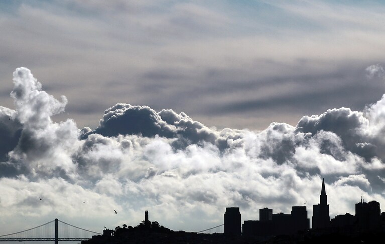 Đường chân trời ở San Francisco, nơi thung lũng Silicon đóng đô