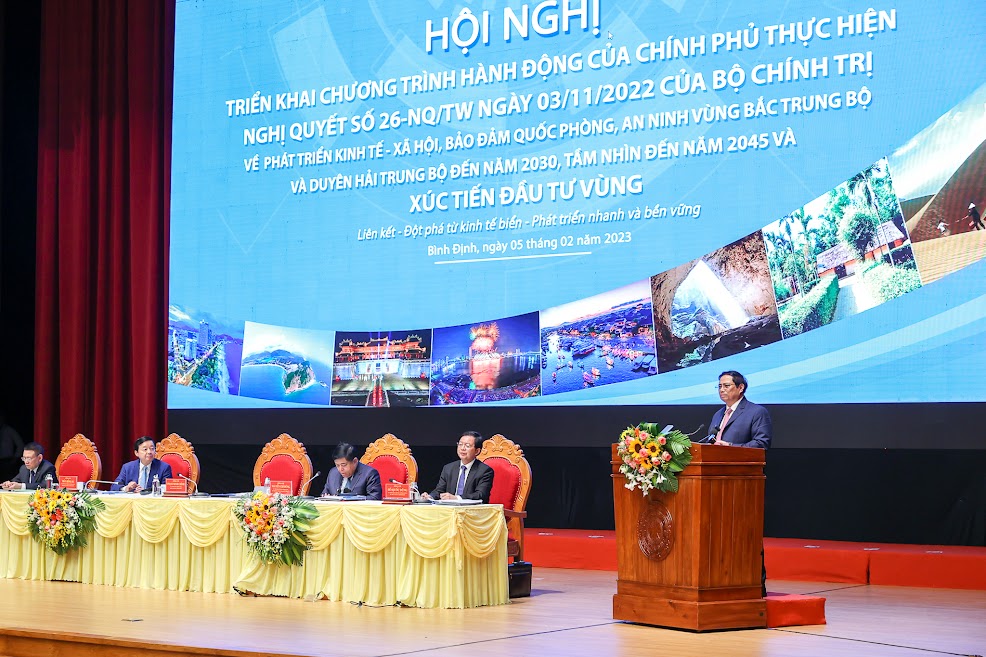 Thủ tướng tại hội nghị - Ảnh: VGP