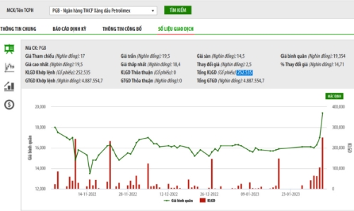 Petrolimex thông qua phương án thoái vốn tại PG Bank với giá 21.300 đồng/cổ phiếu