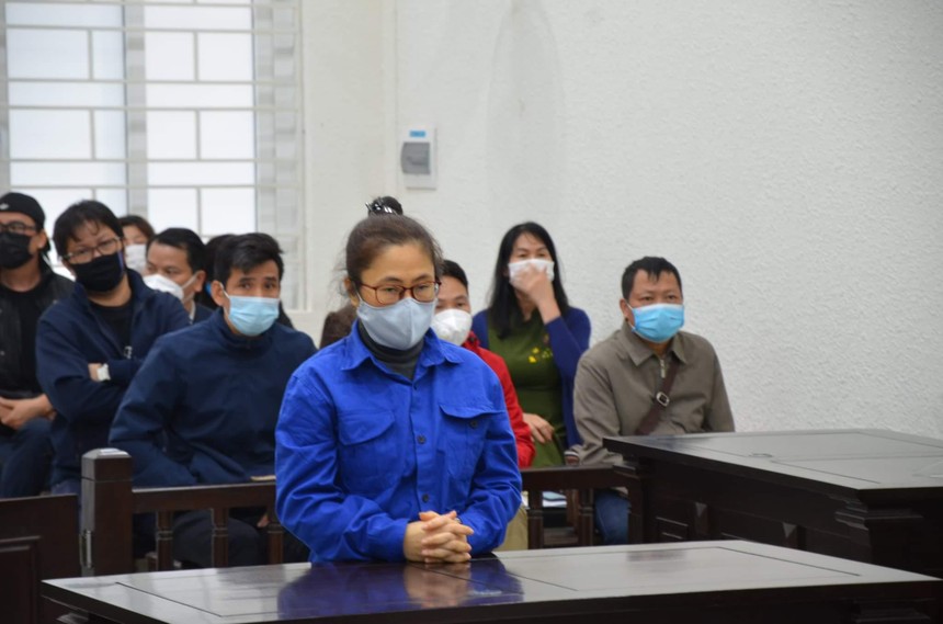 Giang tại phiên tòa sơ thẩm vào cuối năm 2021.