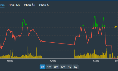 Cổ phiếu lớn bị “đánh sập”, VN30-Index bốc hơi 1,25%