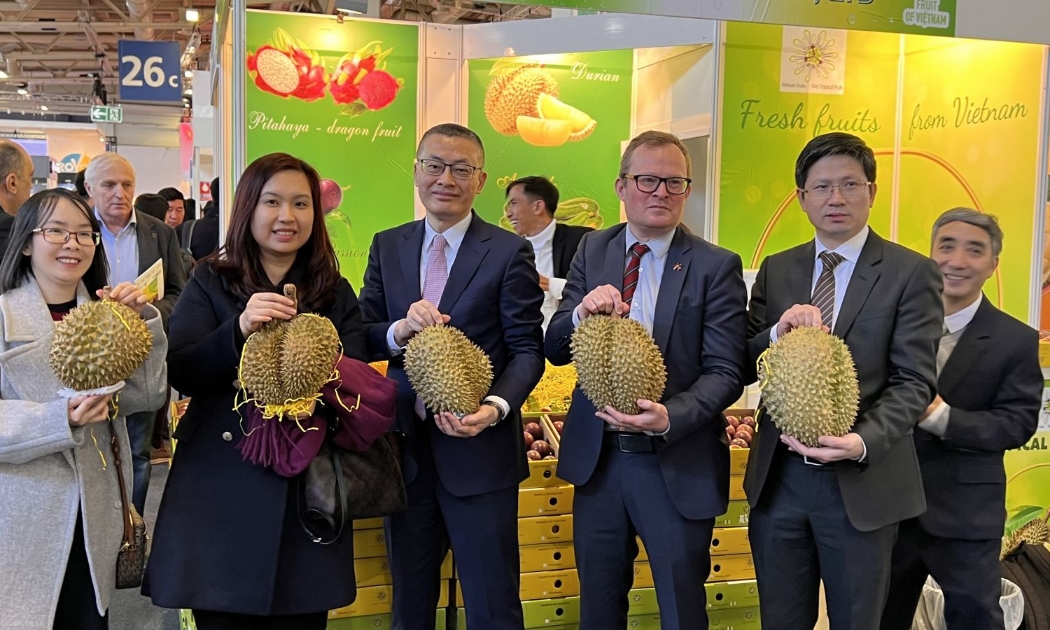 Sầu riêng Việt Nam được giới thiệu tại Fruit Logistica 2023