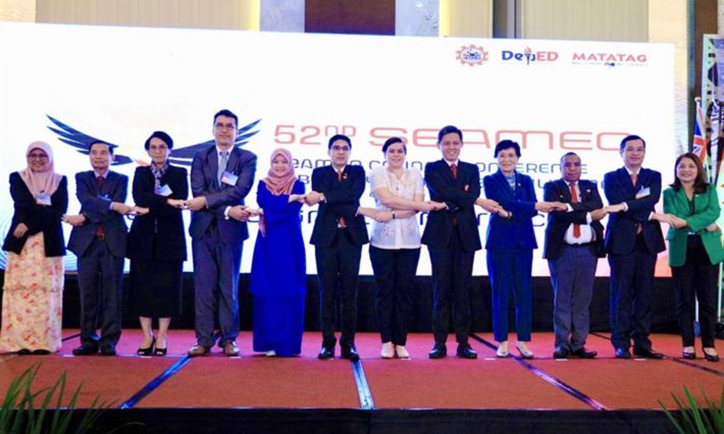 Hội nghị do Phó Tổng thống kiêm Bộ trưởng Bộ Giáo dục Philippines Sara Duterte chủ trì.