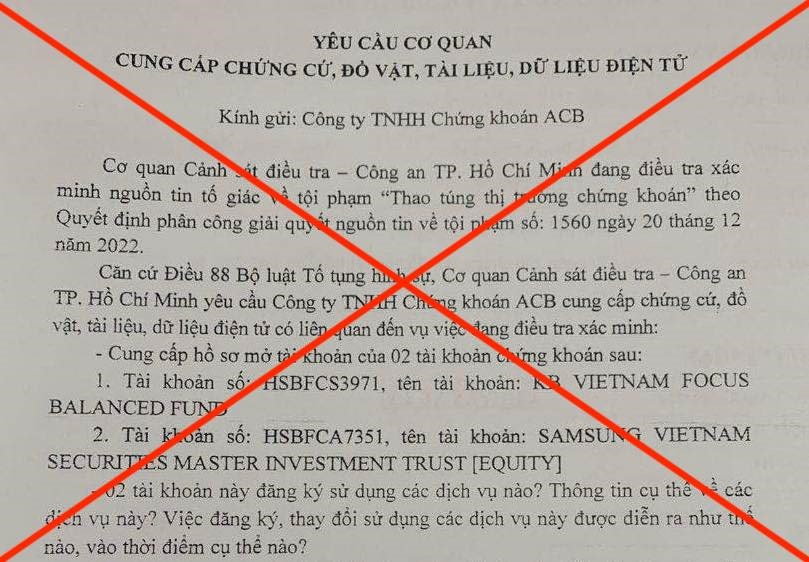 ACB phủ nhận tin đồn vụ thao túng cổ phiếu EIB. 