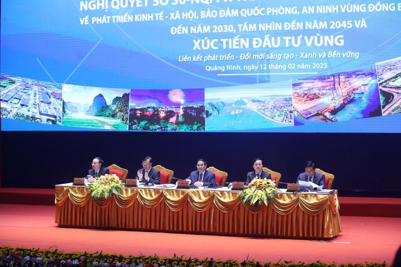 Conference on Red River Delta development underway in Quang Ninh