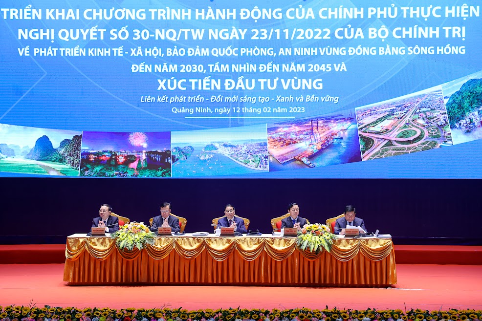 Hội nghị là sự kiện có ý nghĩa rất quan trọng đối với sự phát triển của Vùng Đồng bằng sông Hồng - Ảnh: VGP