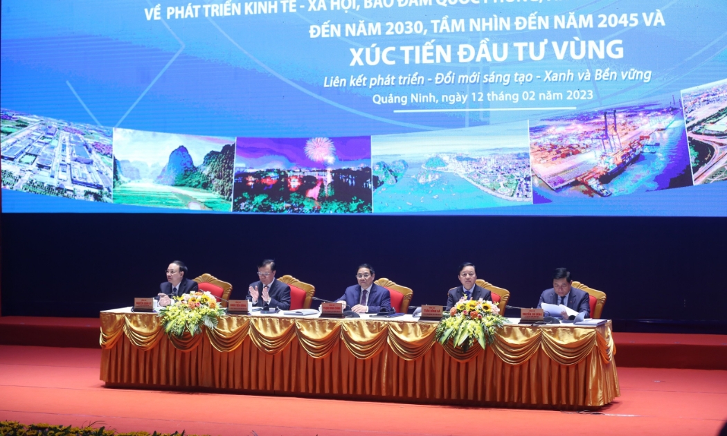 Hội nghị Triển khai chương trình hành động của Chính phủ thực hiện Nghị quyết số 30 của Bộ Chính trị diễn ra dưới sự chủ trì của Thủ tướng Phạm Minh Chính.