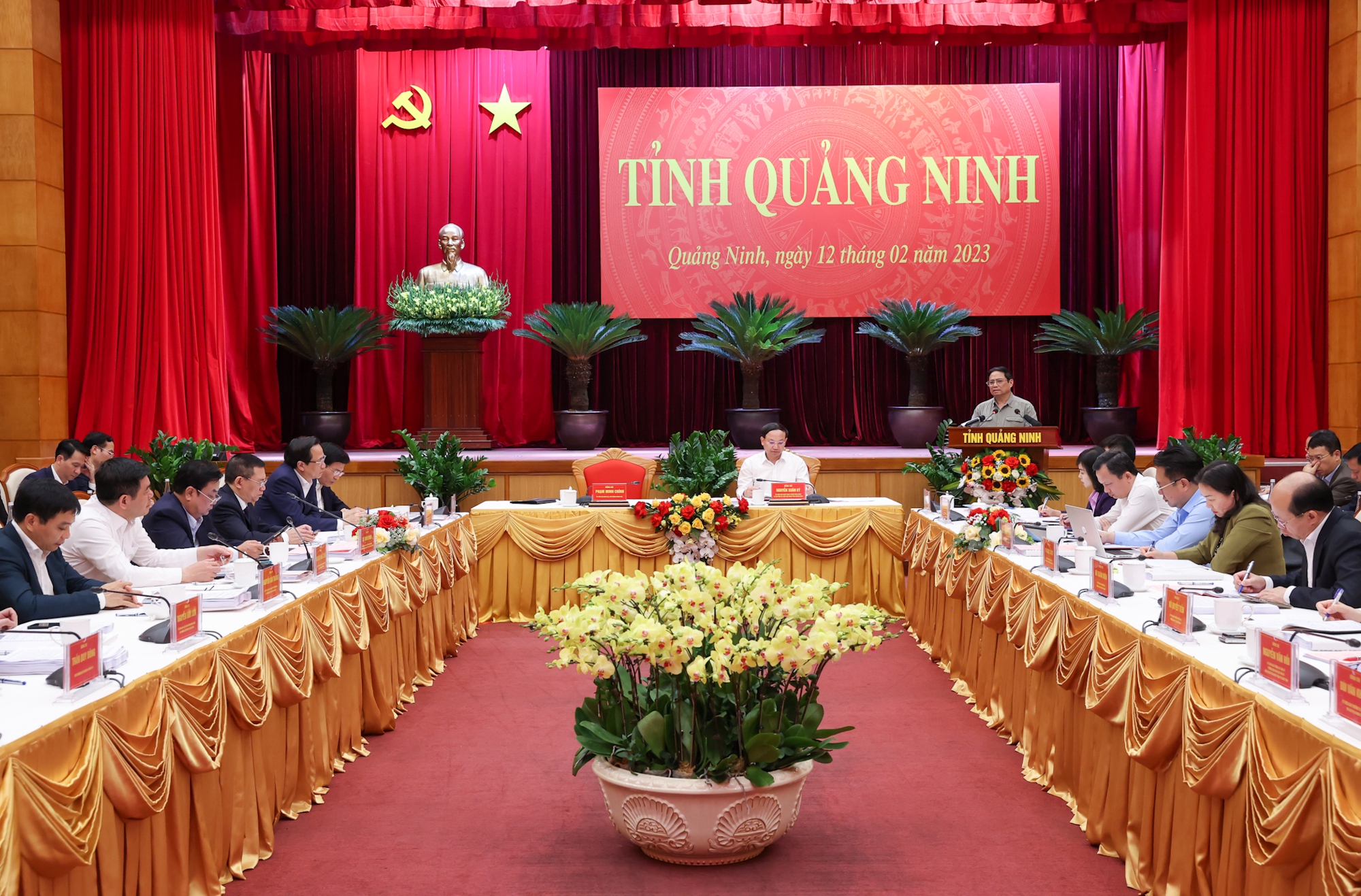 Toàn cảnh buổi làm việc - Ảnh: VGP