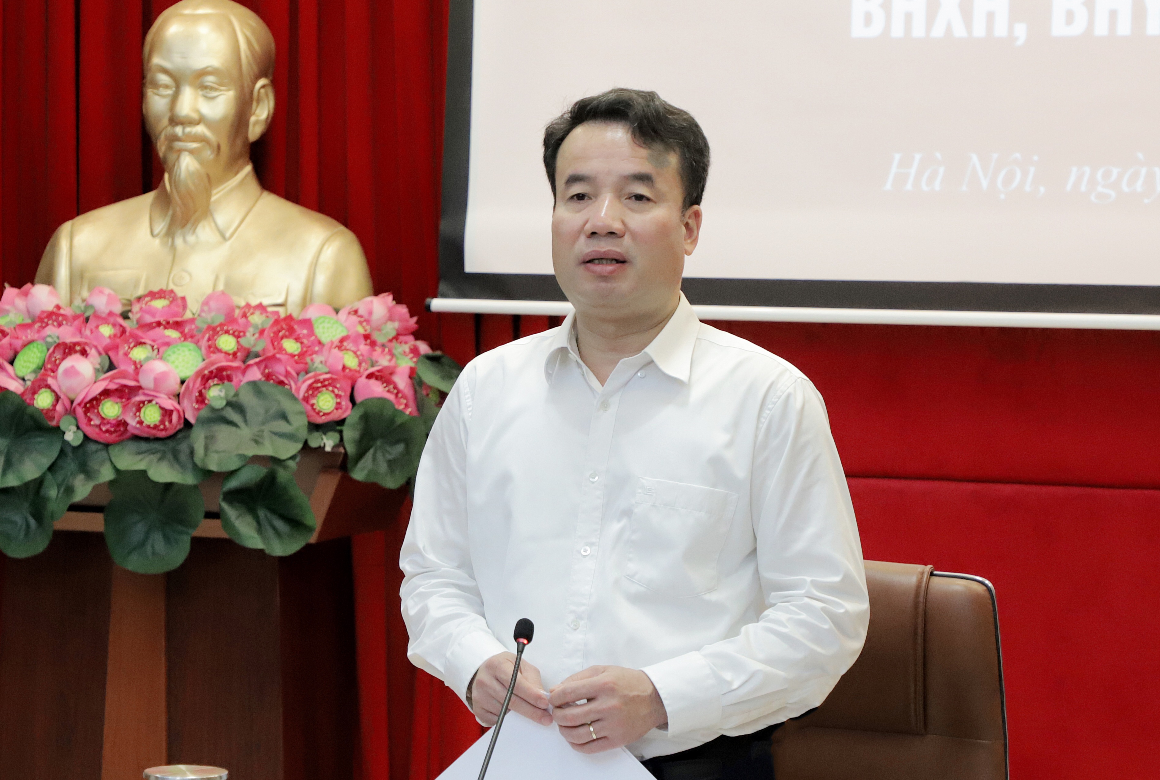 Tổng Gi&aacute;m đốc Bảo hiểm x&atilde; hội Việt Nam Nguyễn Thế Mạnh cho biết ng&agrave;nh sẽ tận dụng mọi nguồn lực v&agrave; lợi thế sẵn c&oacute; để ho&agrave;n th&agrave;nh tốt c&aacute;c chỉ ti&ecirc;u.&nbsp;