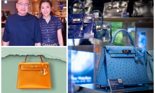 Tỷ phú U80 Hong Kong và khoản đầu tư thông minh vào túi xách