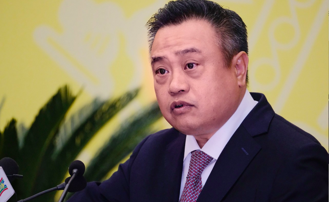 Chủ tịch UBND thành phố Hà Nội Trần Sỹ Thanh.