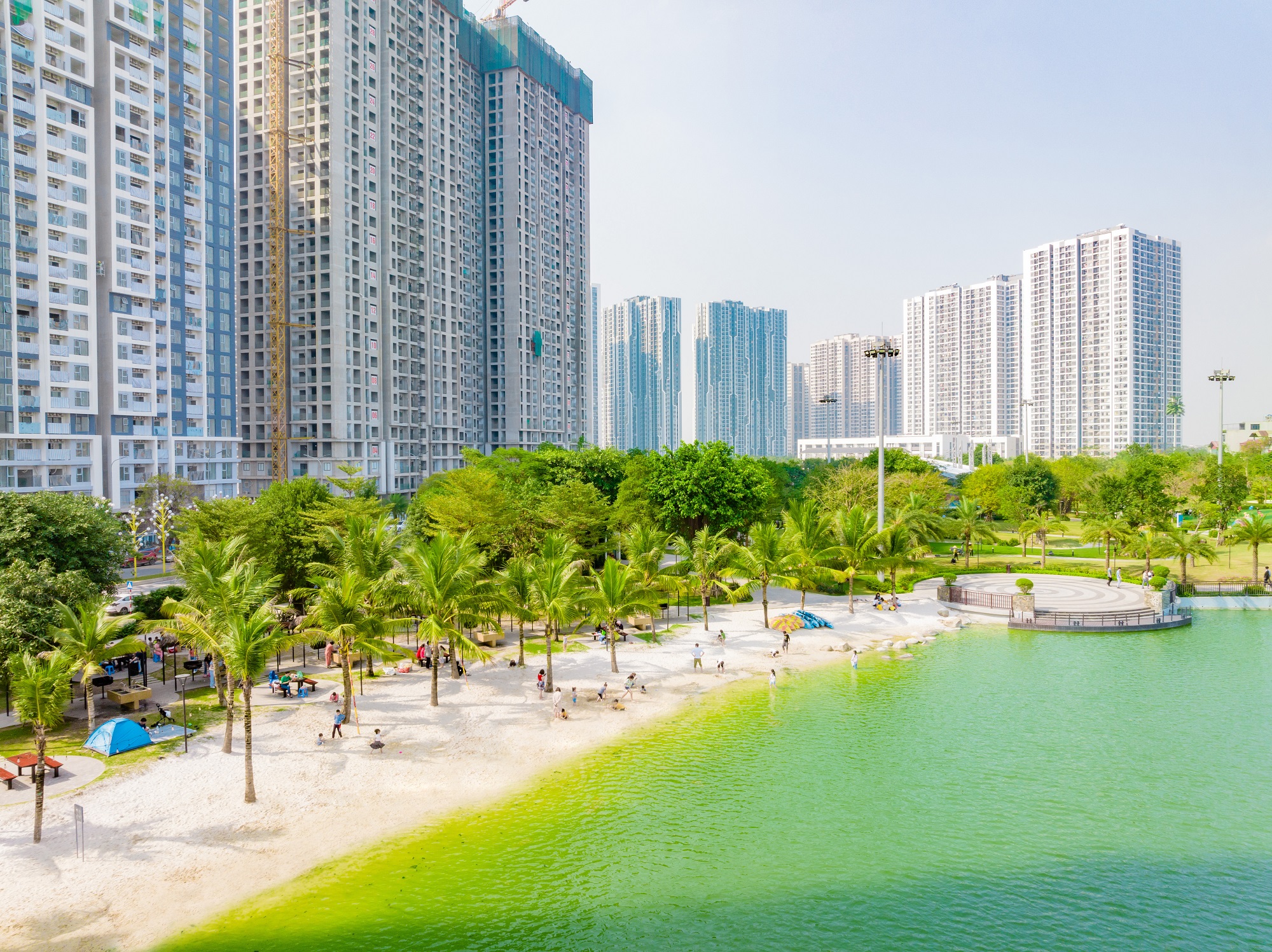 Imperia Smart City do Mik Group phát triển là một trong số hiếm dự án tại Hà Nội đang hoàn thiện và tiếp tục chào bán ra thị trường trong đầu năm 2023.