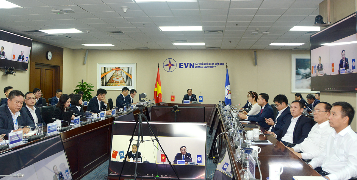 EVN họp trực tuyến với CSG