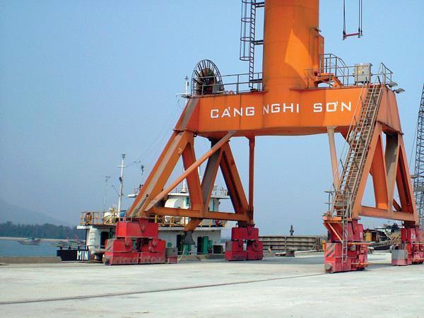 Cầu cảng Nghi Sơn, khu Kinh tế Nghi Sơn, Thanh Hóa 