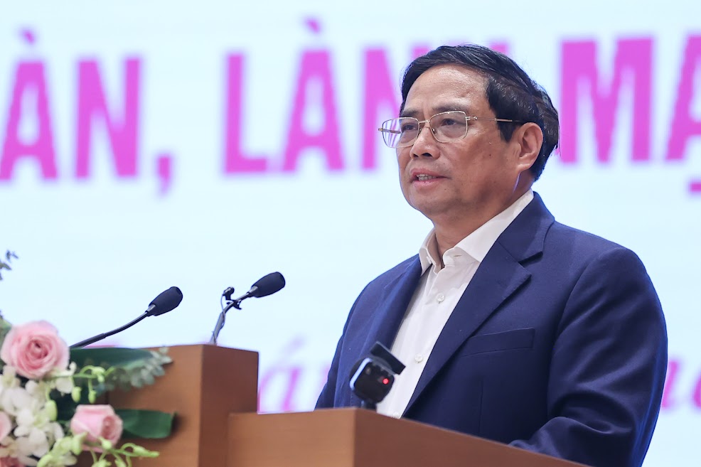 Thủ tướng phát biểu khai mạc sự kiện - Ảnh: VGP