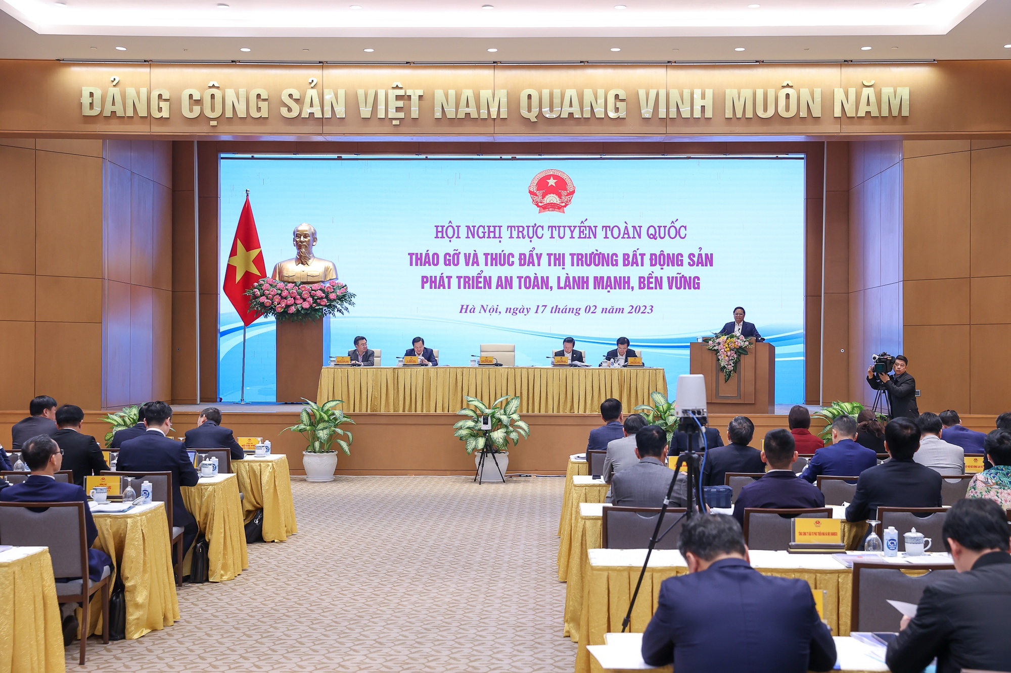 Toàn cảnh hội nghị - Ảnh: VGP