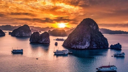 Ha Long Bay among Asia’s best spots to watch sunrises and sunsets