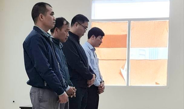 Các bị cáo tại tòa phúc thẩm ngày 20/2.