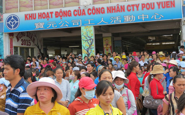 Hàng ngàn công nhân Công ty PouYuen sắp mất việc 