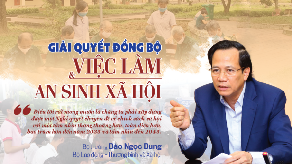 Giải quyết đồng bộ việc làm và an sinh xã hội
