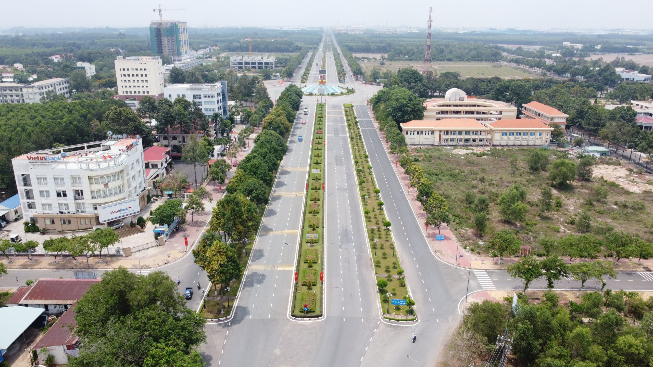 Trung tâm huyện NHơn Trạch ngày nay...
