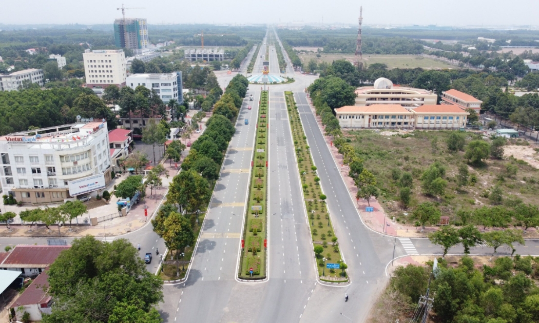 Trung tâm huyện NHơn Trạch ngày nay...