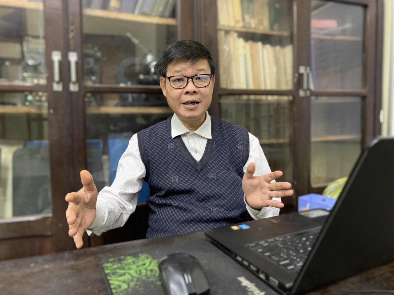 PGS.TS. Trần Văn Ơn nguyên Trưởng Bộ môn Thực vật Trường đại học Dược Hà Nội 