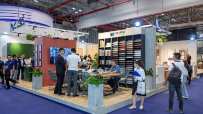 An Cuong Wood - Working Materials seeking export partners at HawaExpo 2023