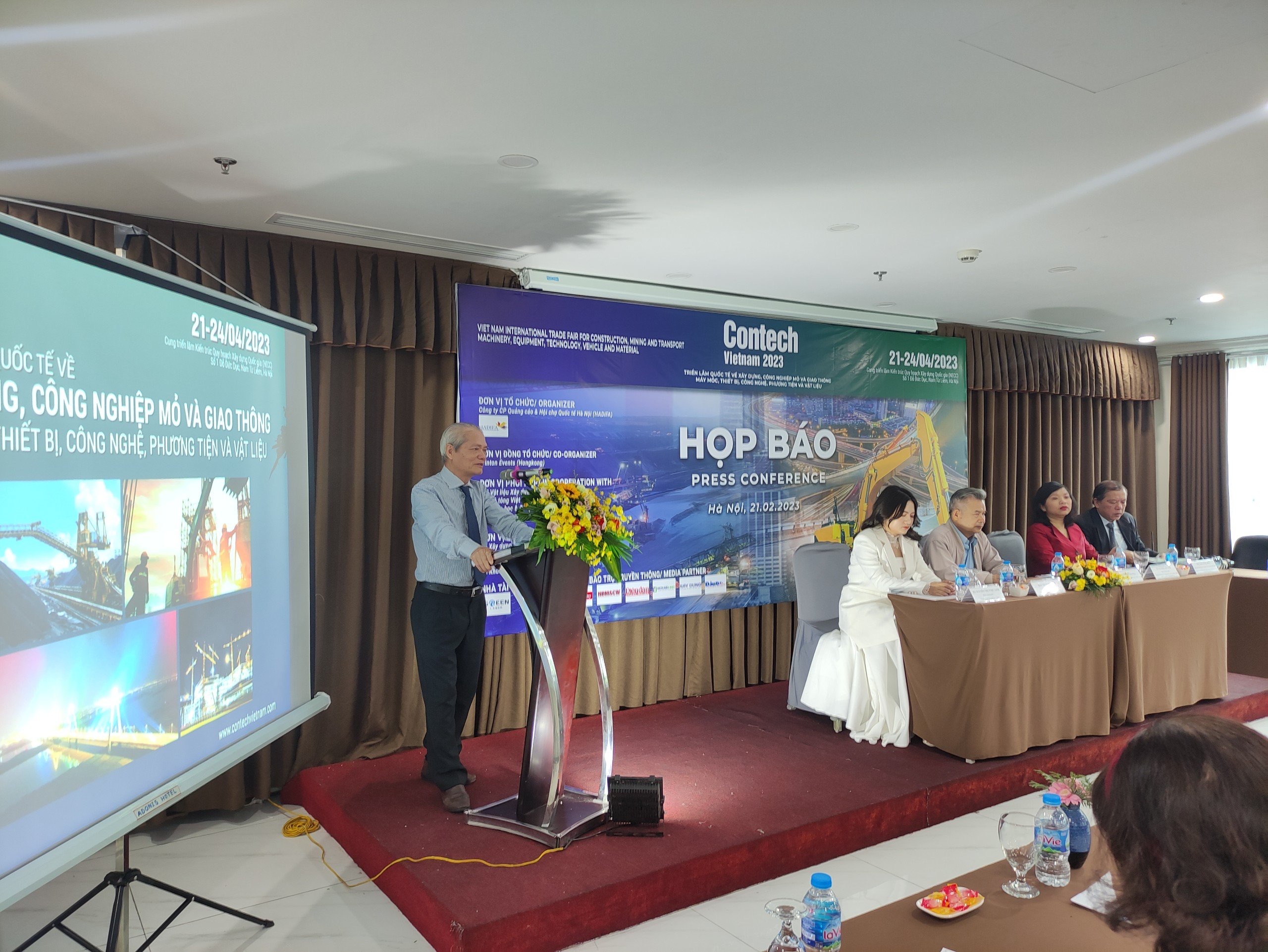 Contech Vietnam 2023 là dịp để các bên chia sẻ thông tin, cập nhật công nghệ, máy móc quy trình hiện đại.