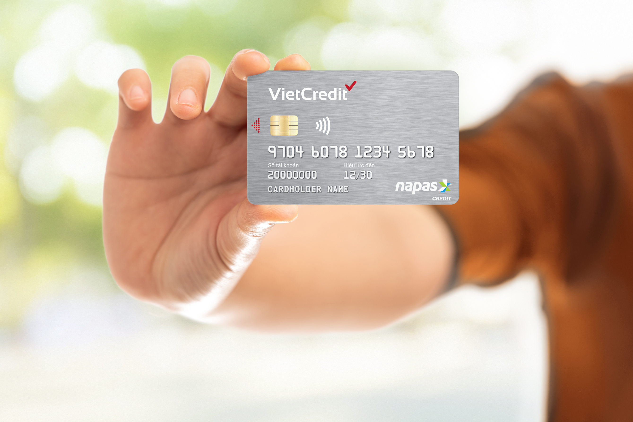 Hiện tại, VietCredit chỉ cung cấp c&aacute;c giải ph&aacute;p t&agrave;i ch&iacute;nh th&ocirc;ng qua thẻ t&iacute;n dụng nội địa. Ảnh: VietCredit.