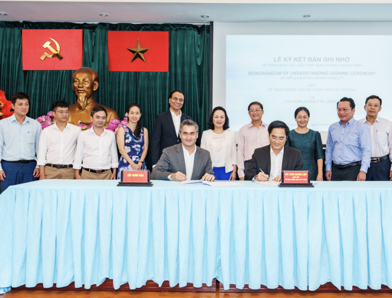 Visa renews partnership with HCMC transport department