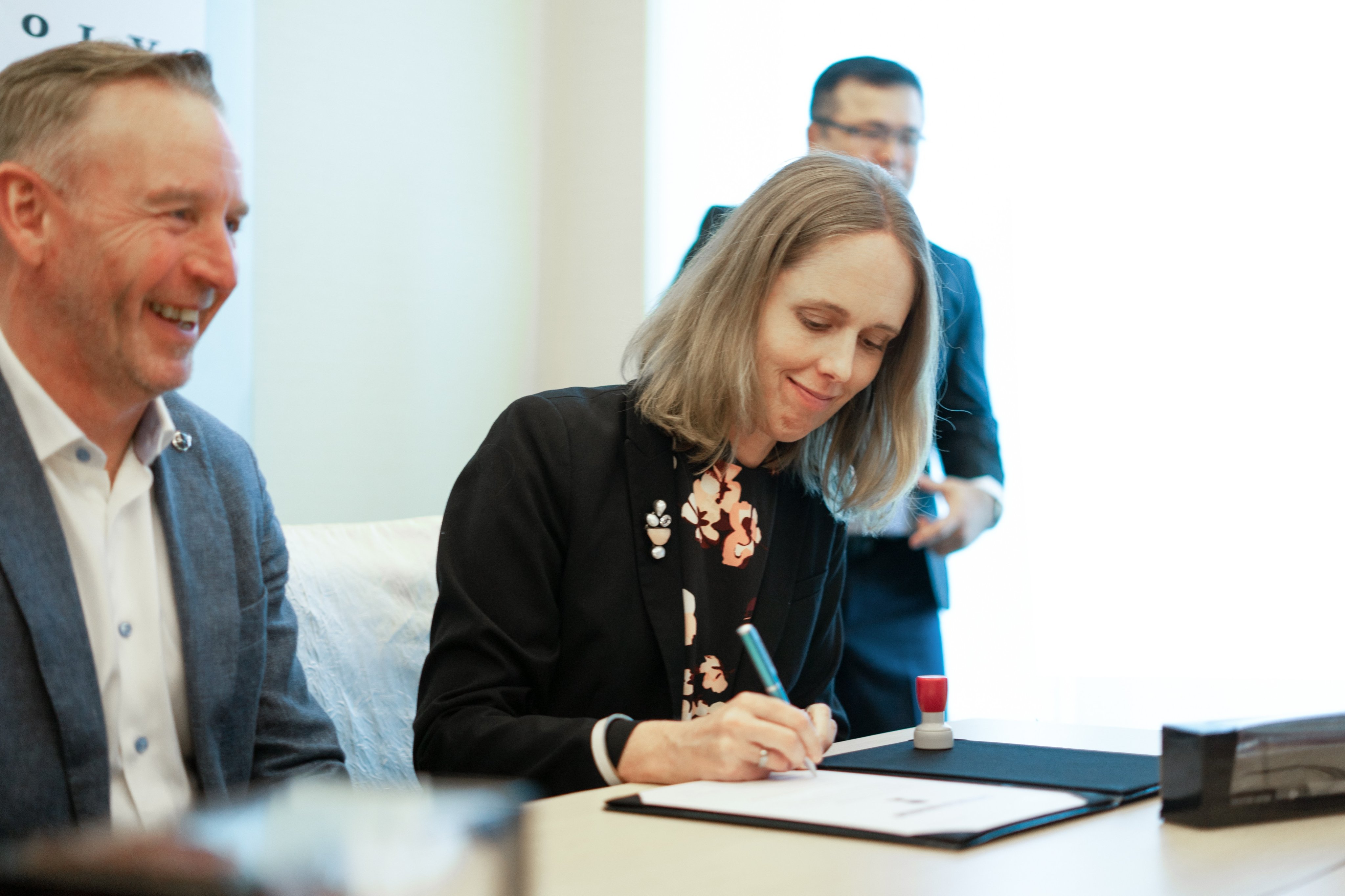 B&agrave; Anna Engblom - Gi&aacute;m đốc điều h&agrave;nh Volvo Trucks khu vực Đ&ocirc;ng Nam &Aacute; v&agrave; Nhật Bản.