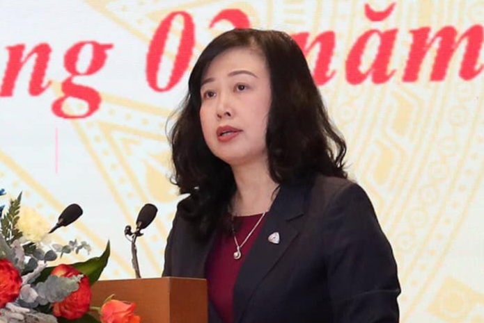 Bộ trưởng Bộ Y tế Đào Hồng Lan. Ảnh - Trần Minh. 