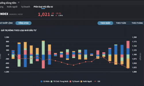 Tự doanh và cá nhân tung gần 1.000 tỷ đồng bắt đáy, khối ngoại tháo chạy