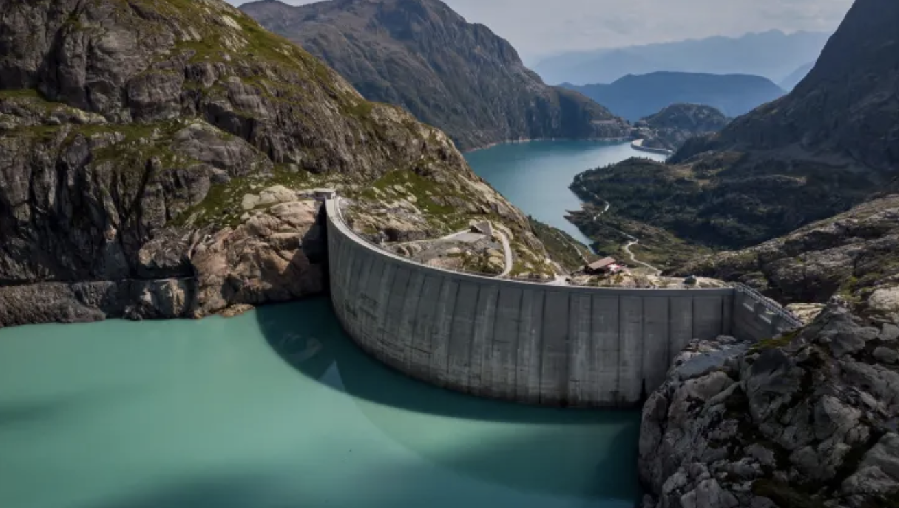 Một đập thuỷ điện ở Thuỵ Sỹ - Ảnh: Getty/CNBC.