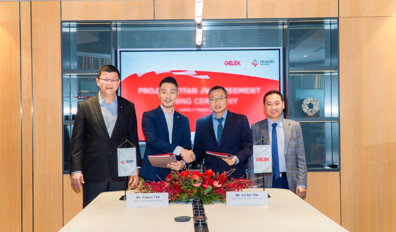 Frasers Property enters into partnership with Gelex Group
