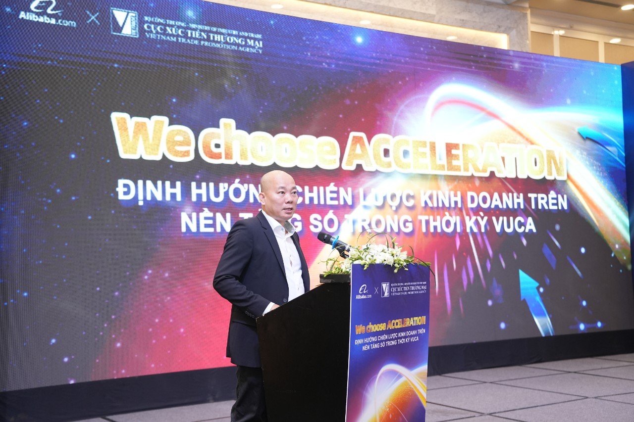 Ông Vũ Bá Phú, Cục trưởng Cục Xúc tiến Thương mại.