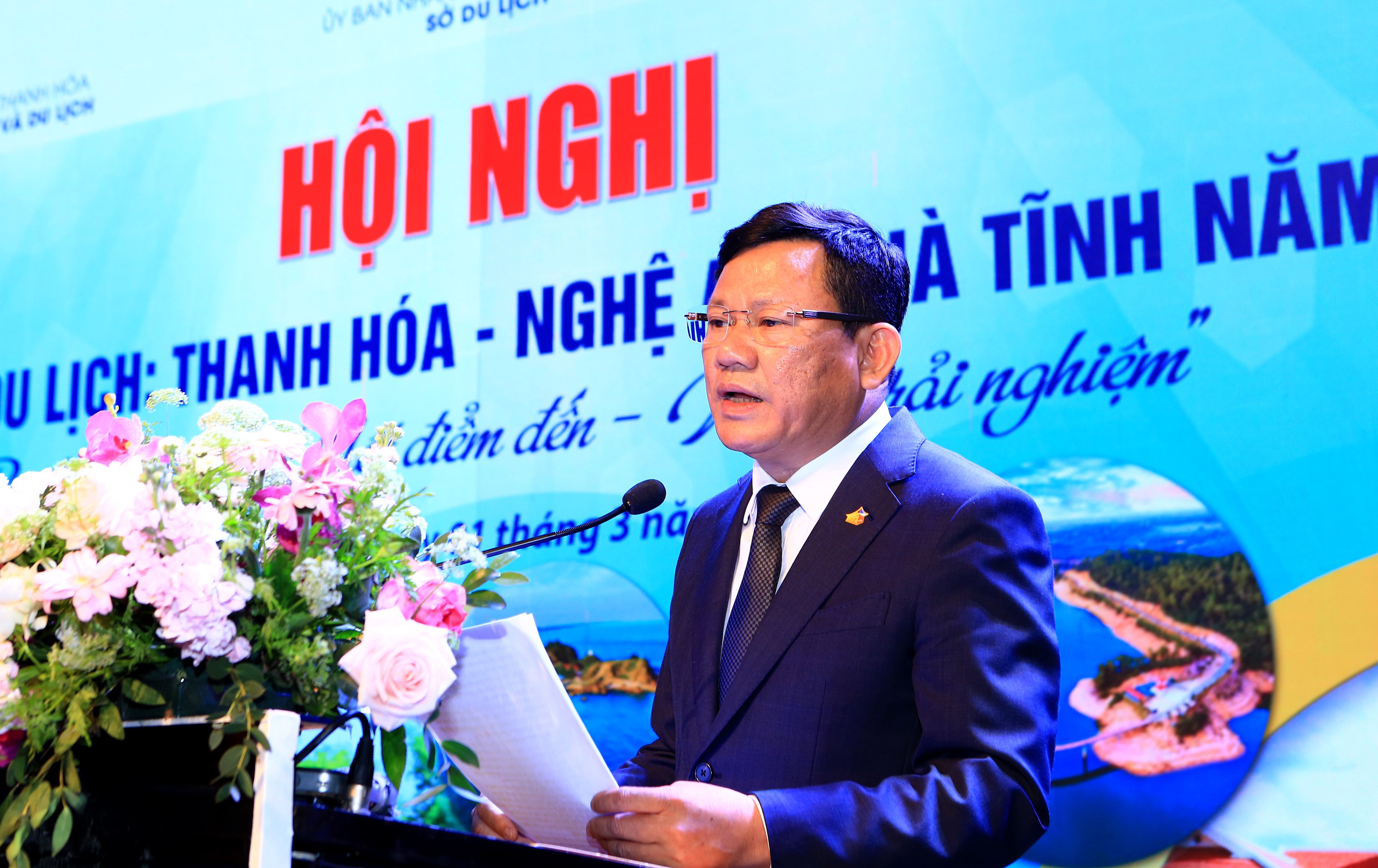 Phó Chủ tịch tỉnh Thanh Hóa Nguyễn Văn Thi phát biểu tại hội nghị