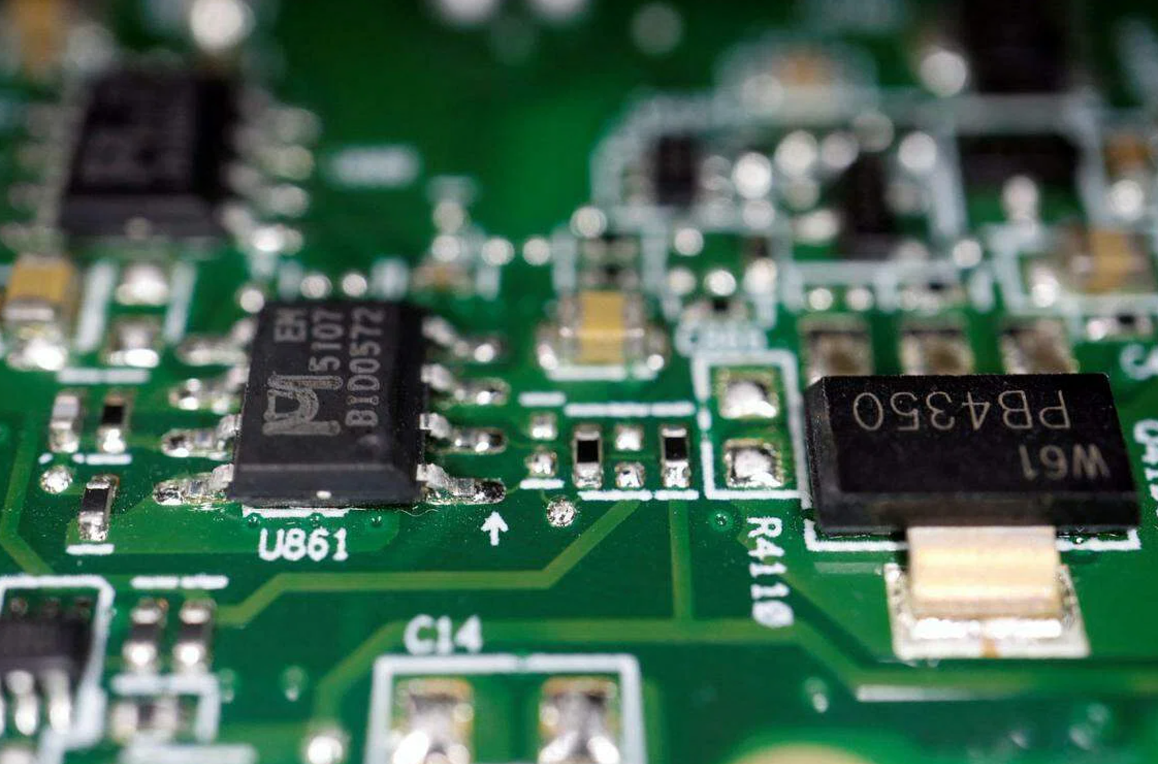 Lượng chip xuất xưởng của nước này trong tháng 1 đã giảm 25,8% - Ảnh: Getty Images