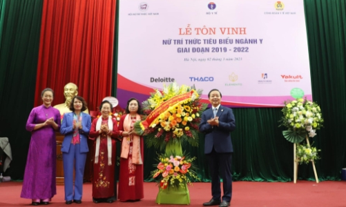 Tôn vinh 51 nữ trí thức tiêu biểu ngành y giai đoạn 2019 - 2022