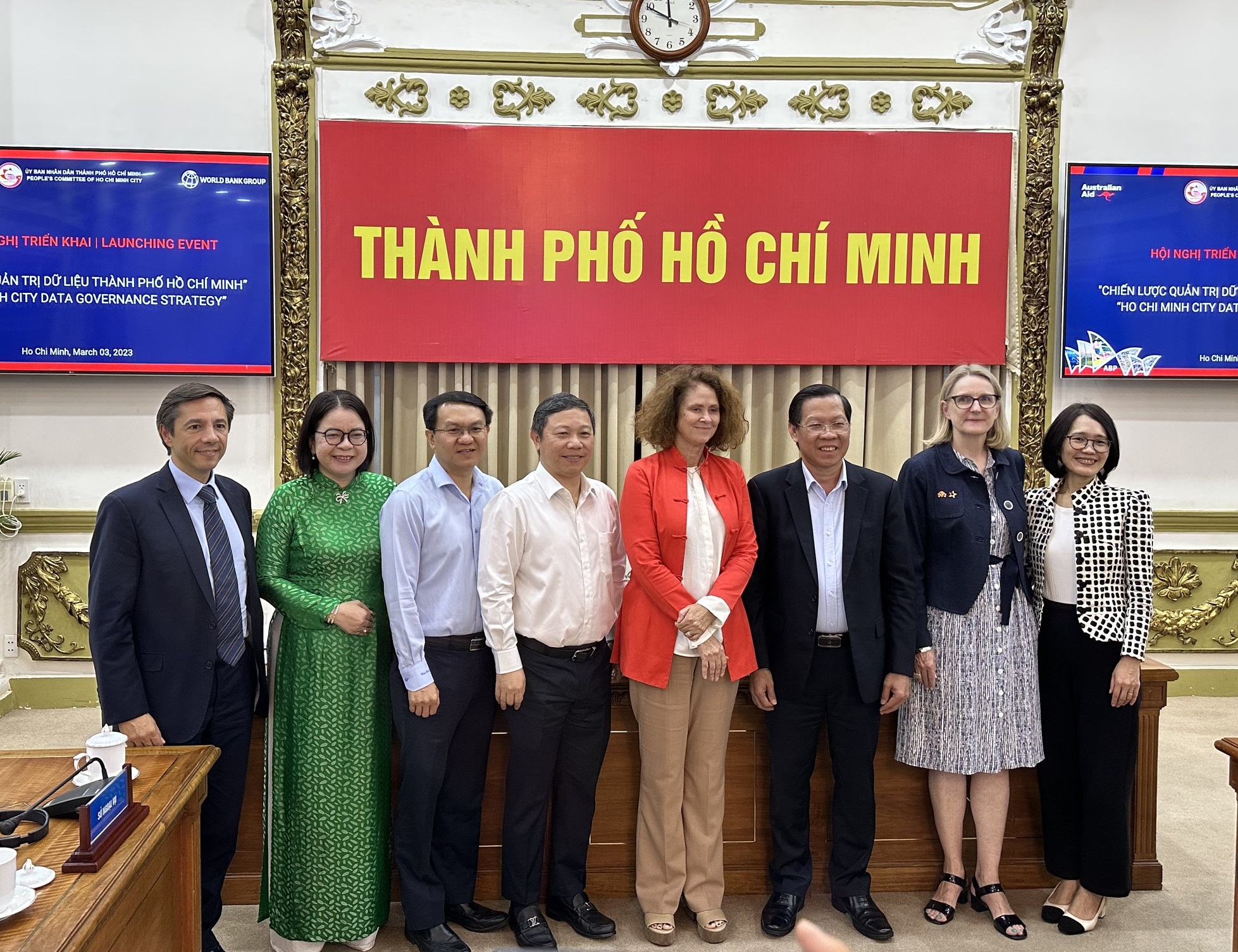 Hội nghị triển khai Chiến lược quản trị dữ liệu TP.HCM đến năm 2025, định hướng đến năm 2030 diễn ra sáng 3/3 tại UBND TP.HCM.