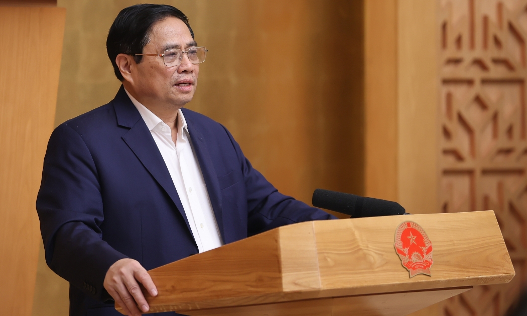 Thủ tướng Phạm Minh Chính chủ trì phiên họp Chính phủ thường kỳ tháng 2/2023 - Ảnh: VGP