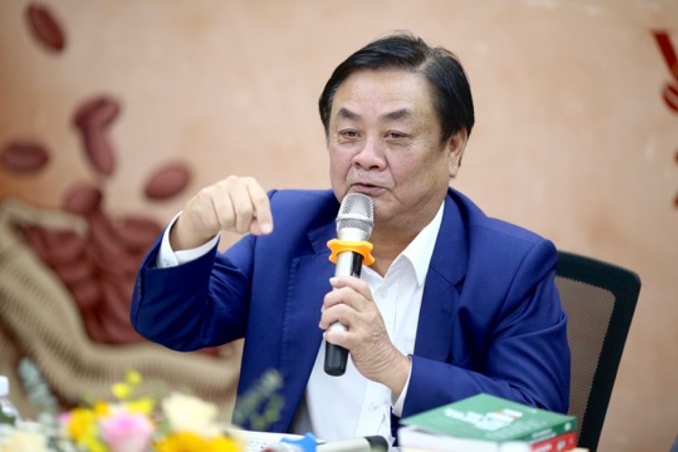 Ông Lê Minh Hoan, Bộ trưởng Bộ Nông nghiệp và Phát triển nông thôn: 