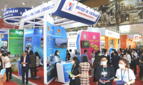 Hội chợ Vietnam Expo lần thứ 32 được tổ chức từ ngày 5-8/4