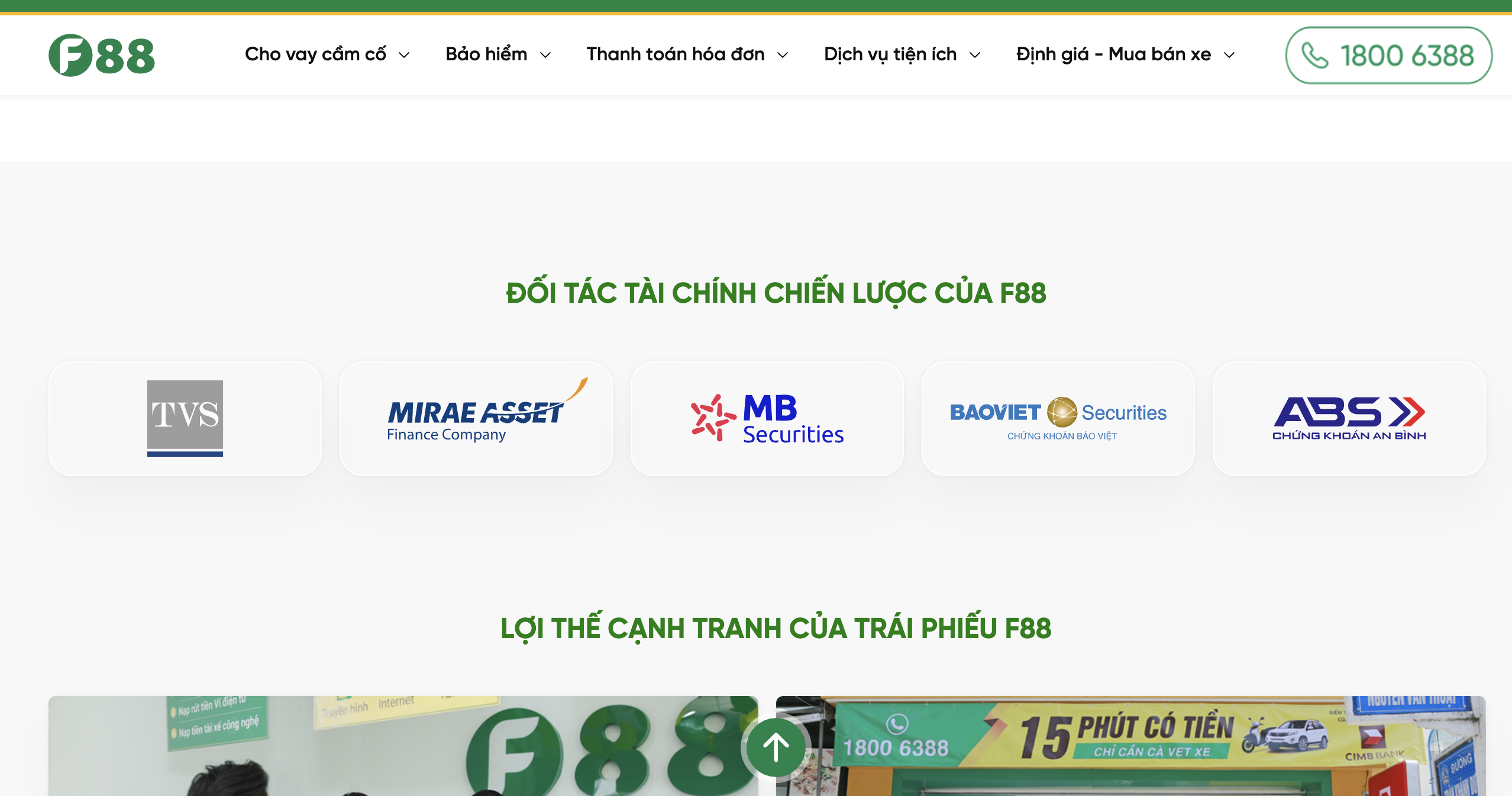 Đối tác chiến lược của F88 gồm nhiều công ty chứng khoán. 
