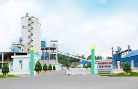 Nhà máy Xi măng Đại Việt - Dung Quất (Ảnh: Bộ Xây dựng).