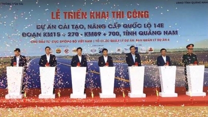 Upgrades to national highway in Quang Nam underway