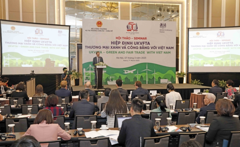Seminar looks to boost green and fair trade between Vietnam and UK