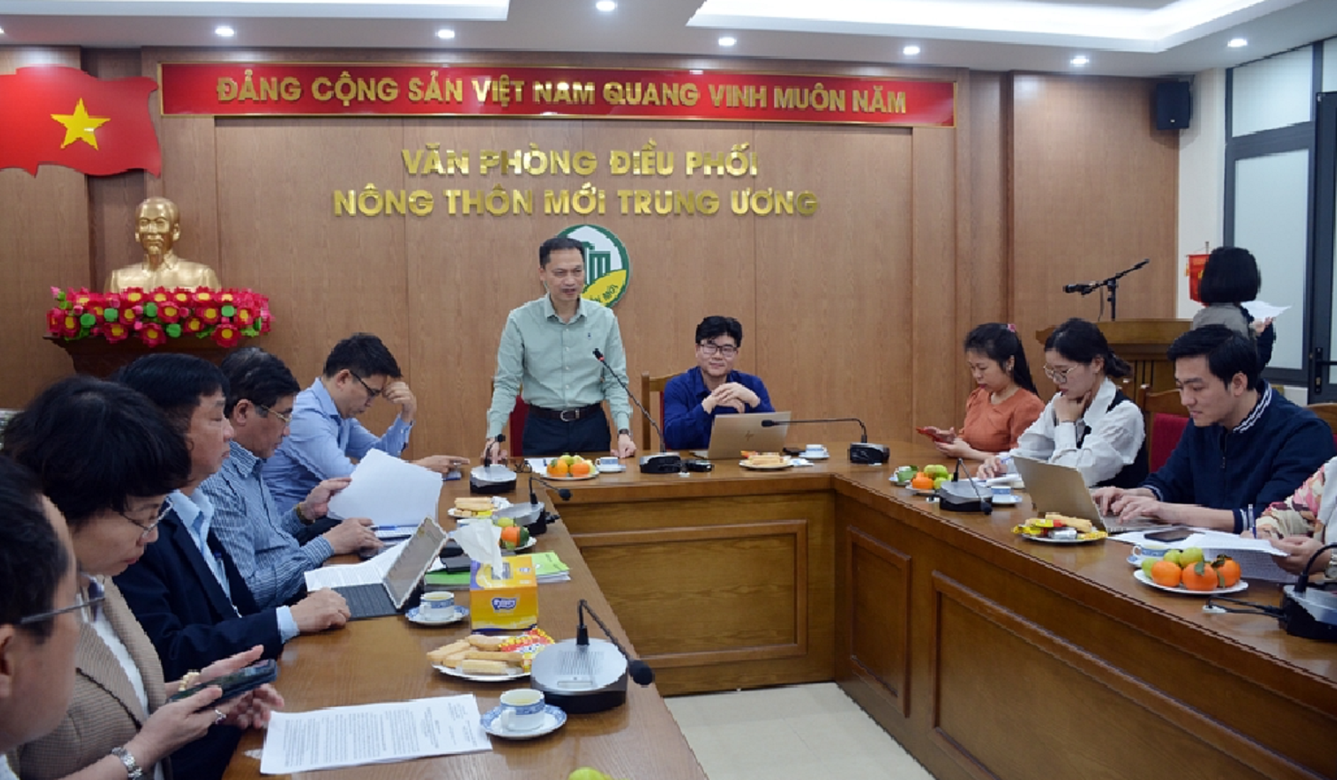 Hội nghị th&ocirc;ng tin b&aacute;o ch&iacute; về bộ ti&ecirc;u ch&iacute; v&agrave; quy tr&igrave;nh đ&aacute;nh gi&aacute;, ph&acirc;n hạng sản phẩm OCOP